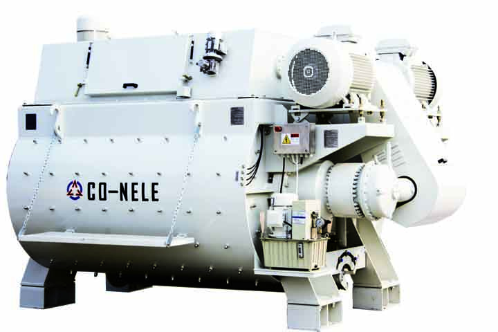 雙臥軸強製式攪拌機