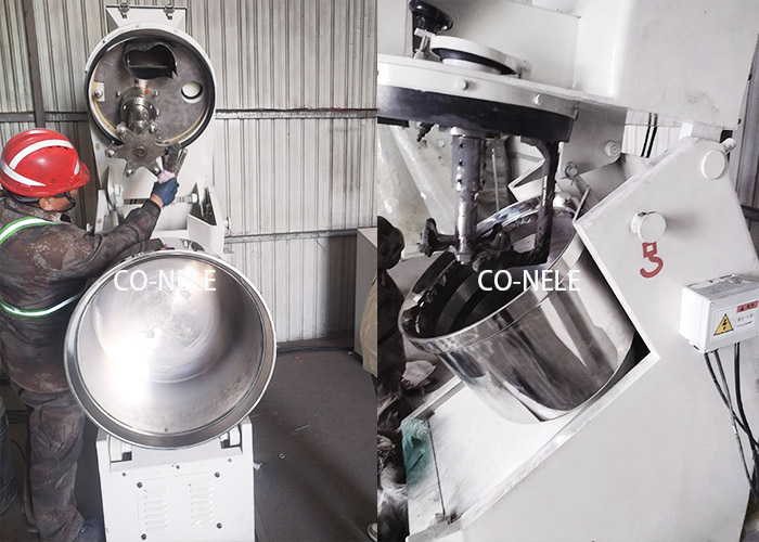 石墨匣缽混合造粒機